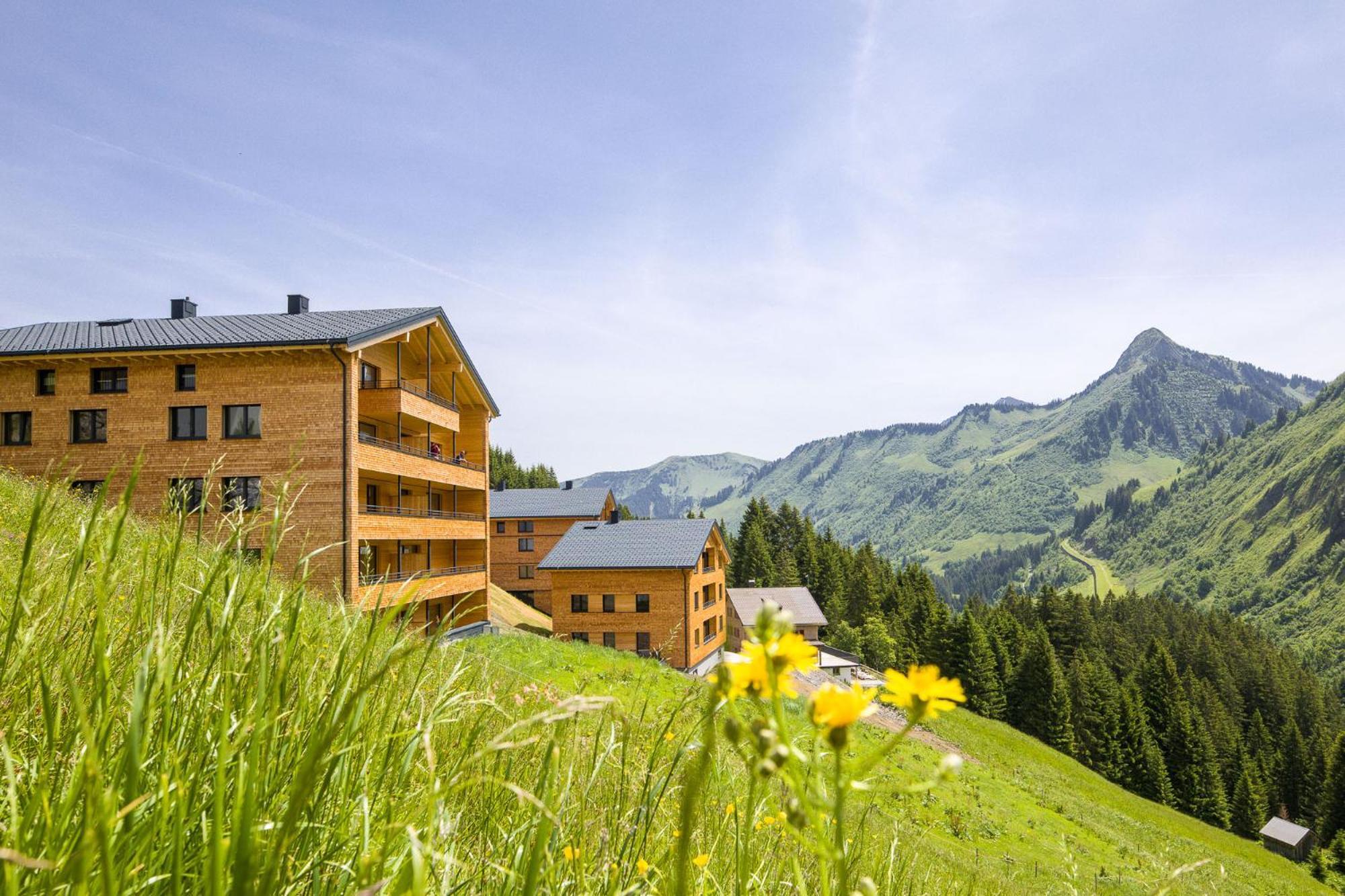 Alpenstolz Damuels Haus 1 - Stilvoll Urlauben In Den Bergen Apartment ภายนอก รูปภาพ